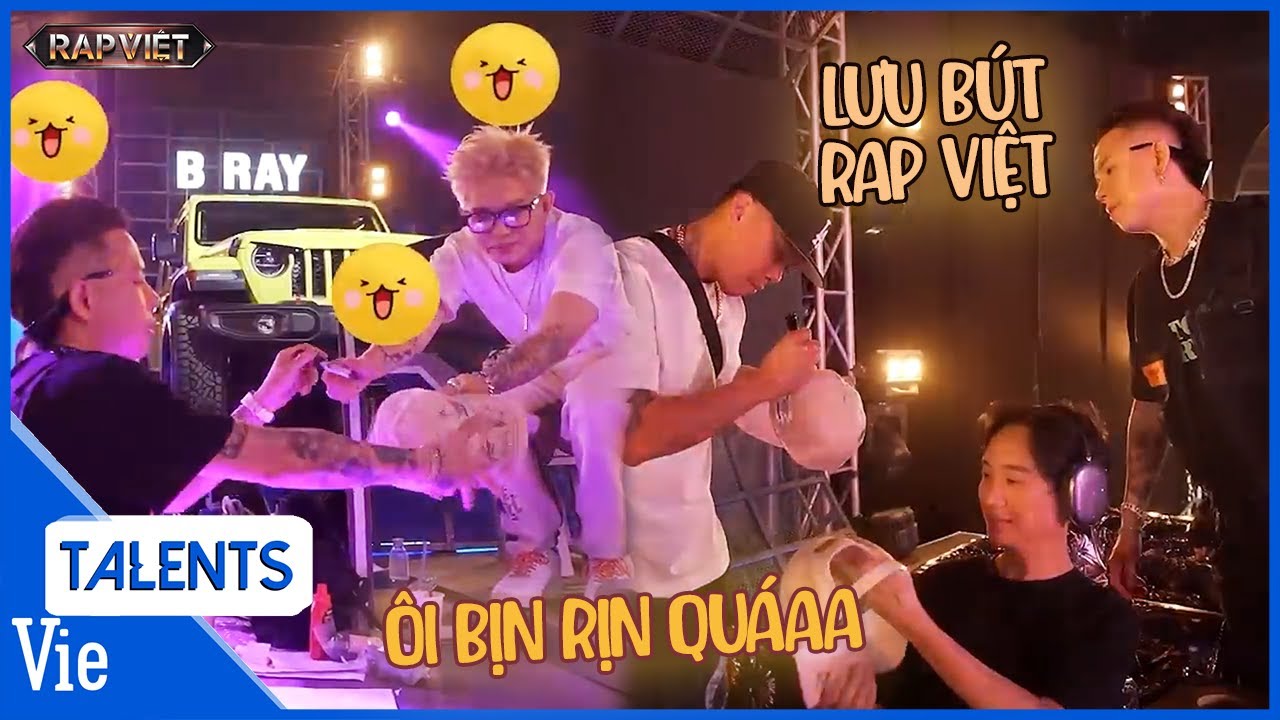 Hội anh em Rap Việt tổ chức lưu bút bằng NÓN cho nhau cực tình cảm | HẬU TRƯỜNG RAP VIỆT