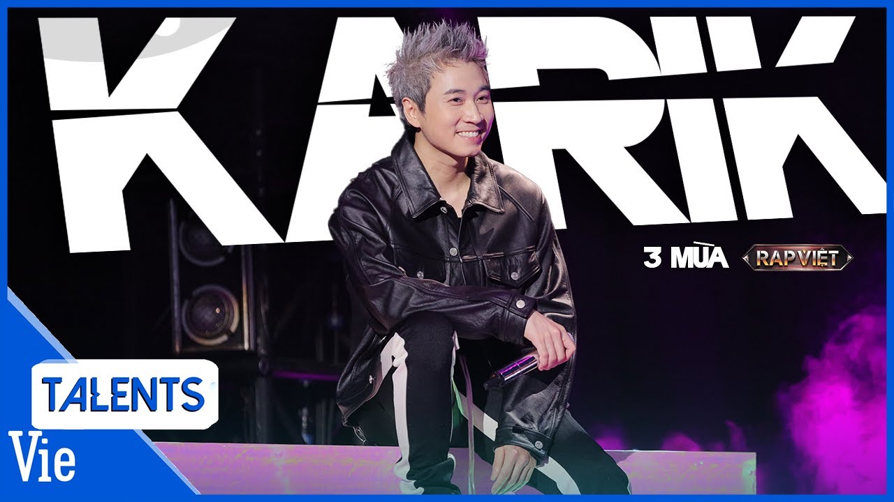 KARIK và những lần trình diễn cực sung tại 3 Mùa Rap Việt – kết hợp cùng thí sinh đốt cháy sân khấu