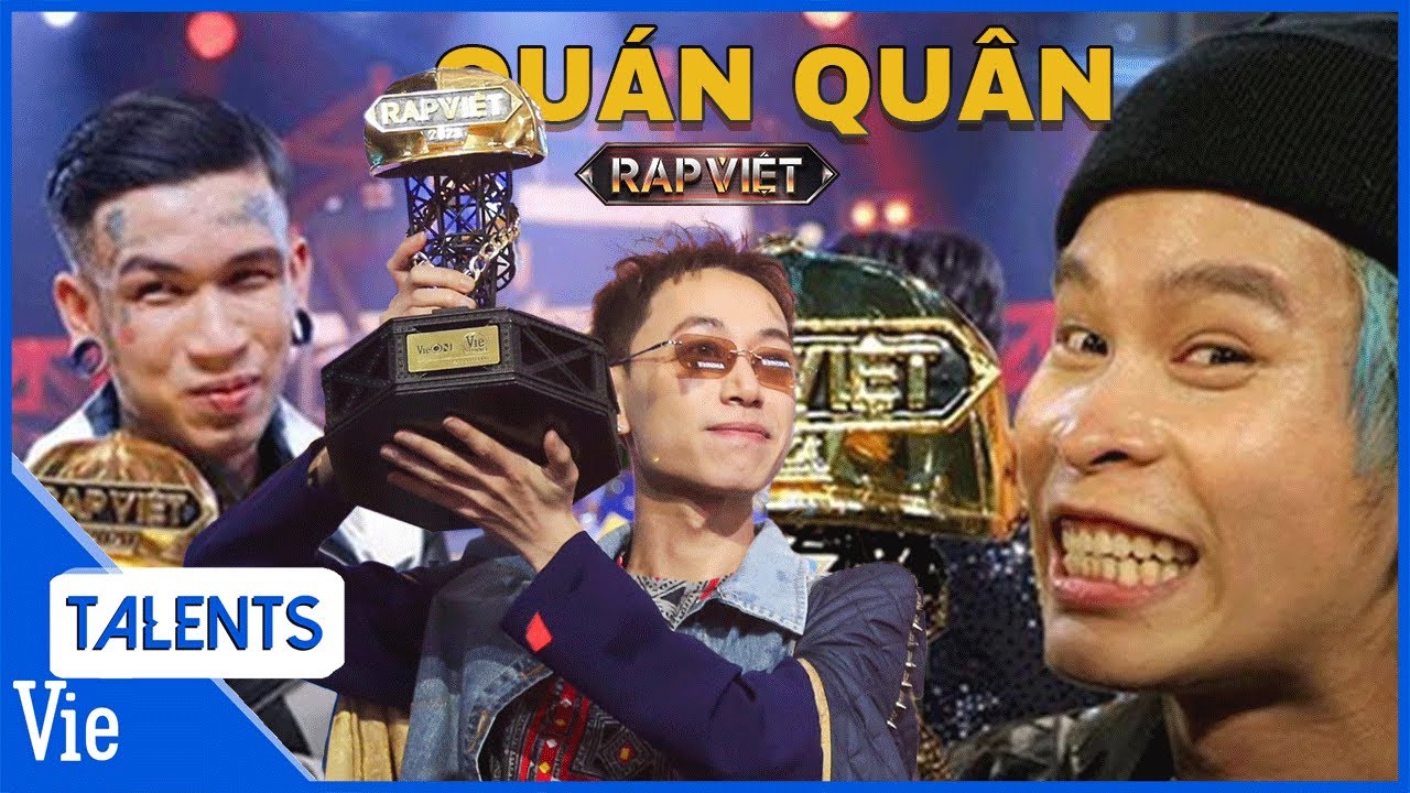 Playlist tổng hợp QUÁN QUÂN 3 Mùa Rap Việt – Double2T, Seachains, Dế Choắt ai nghe cũng nghiện