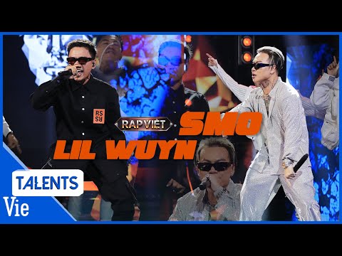 SMO đậm chất chiến kết hợp cùng Lil Wuyn HuHu HaHa cực ngầu | Rap Việt Live Stage