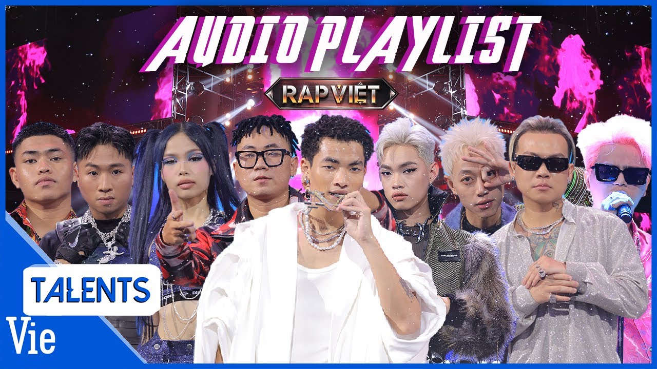 UNCUT | Audio Playlist | Tổng hợp 9 bản rap đẳng cấp đêm CHUNG KẾT 1 Rap Việt Mùa 3