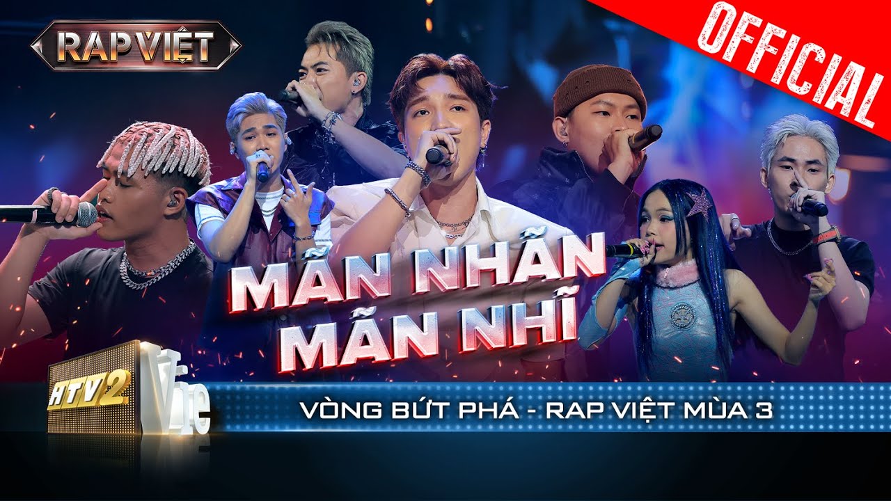 Mãn nhãn mãn nhĩ với loạt tiết mục Vòng Bứt Phá được dàn dựng cực kì đẳng cấp | Rap Việt 2023