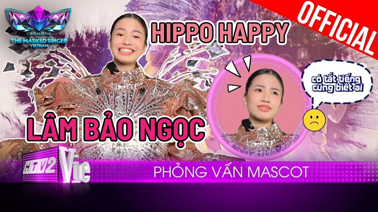 Lâm Bảo Ngọc xịt keo với comment đồn đoán từ netizen về HippoHappy | The Masked Singer Vietnam 2023