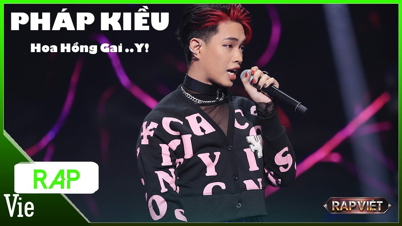 Hoa Hồng Gai..Y! - PHÁP KIỀU | Rap Việt Mùa 3 Live Stage