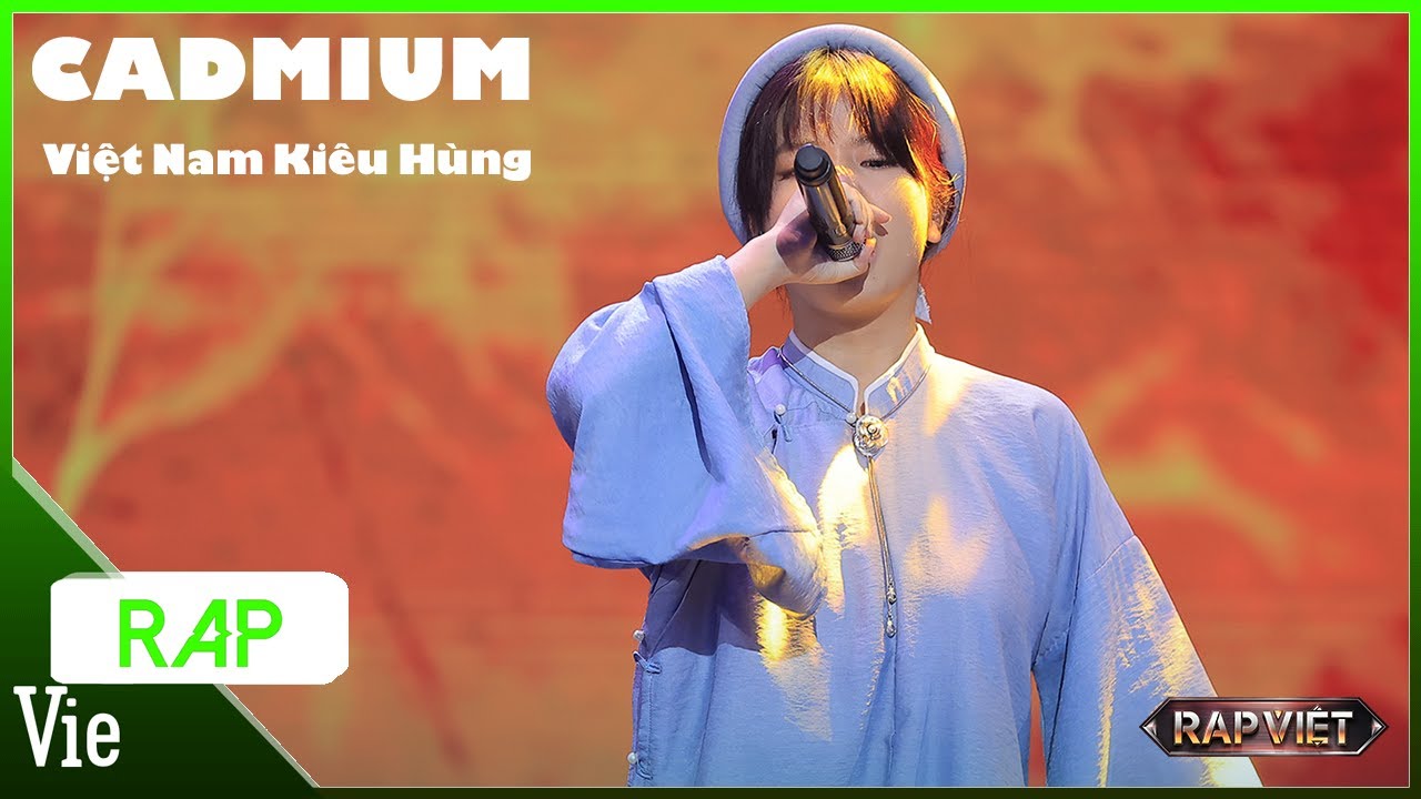 Việt Nam Kiêu Hùng - CADMIUM | Rap Việt Mùa 3 Live Stage
