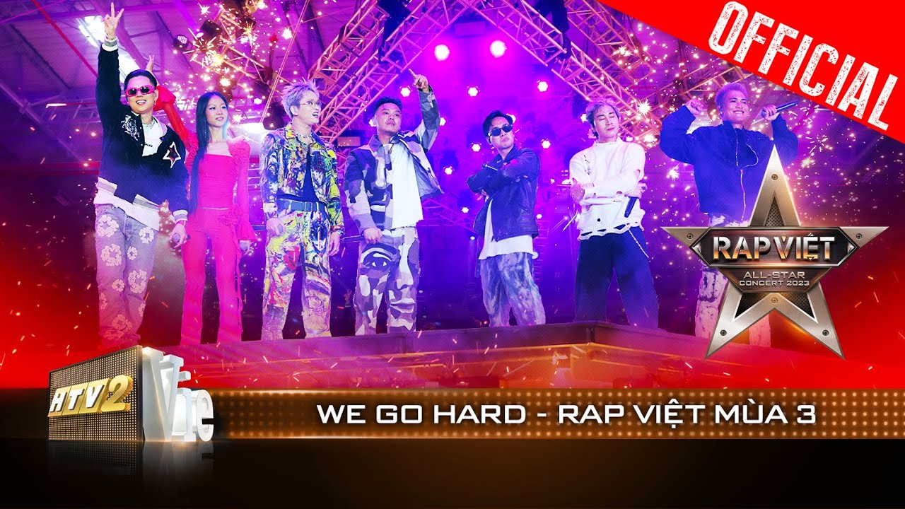 Live Concert: WE GO HARD – Bộ 7 quyền lực | Rap Việt All-star Concert 2023