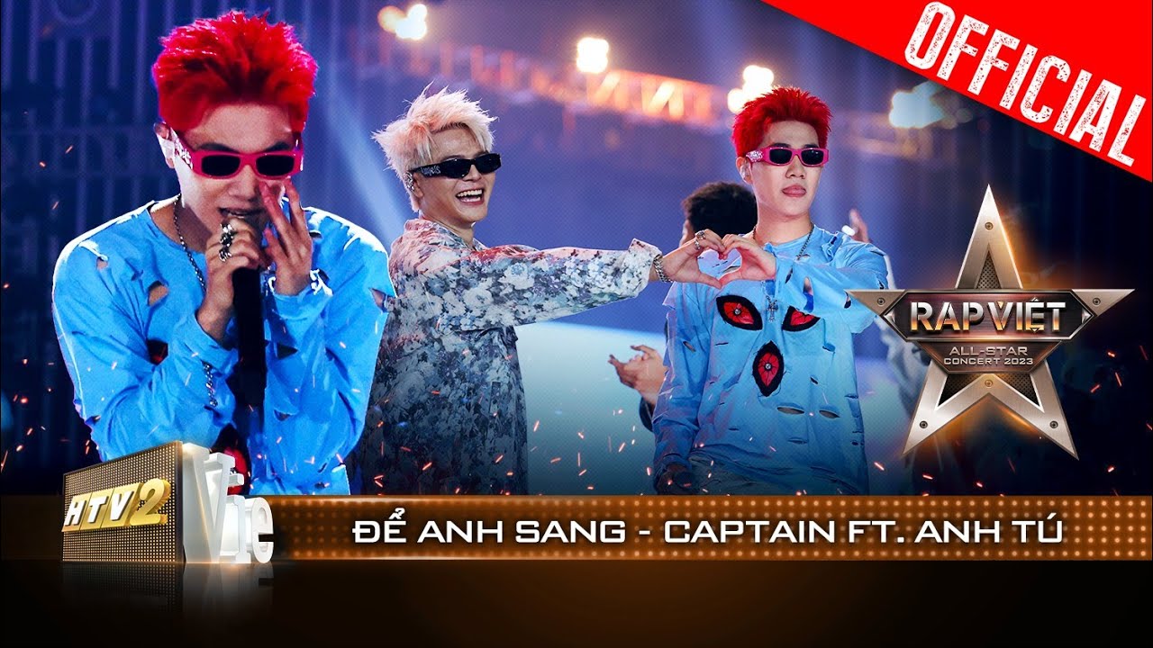 Live Concert: Để Anh Sang – CAPTAIN | Rap Việt All-star Concert 2023
