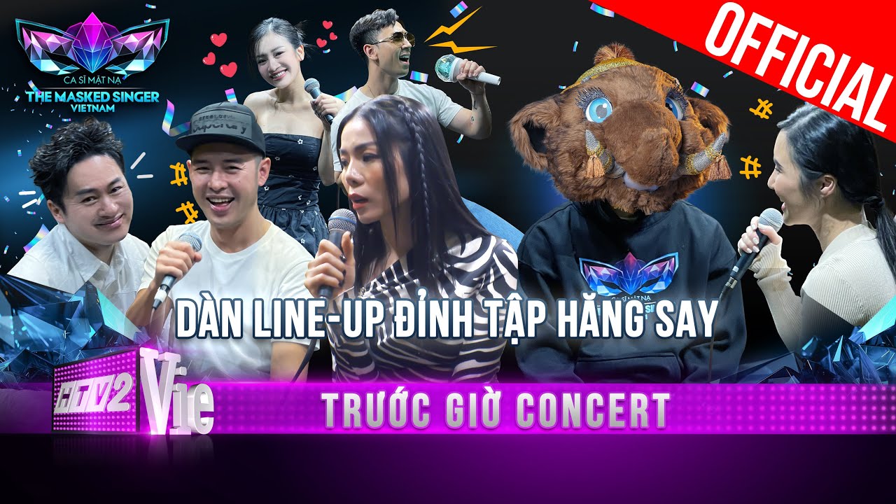 Trước Giờ Concert: Dàn loa tới công chuyện với vocal khủng mascot | The Masked Singer Vietnam 2023