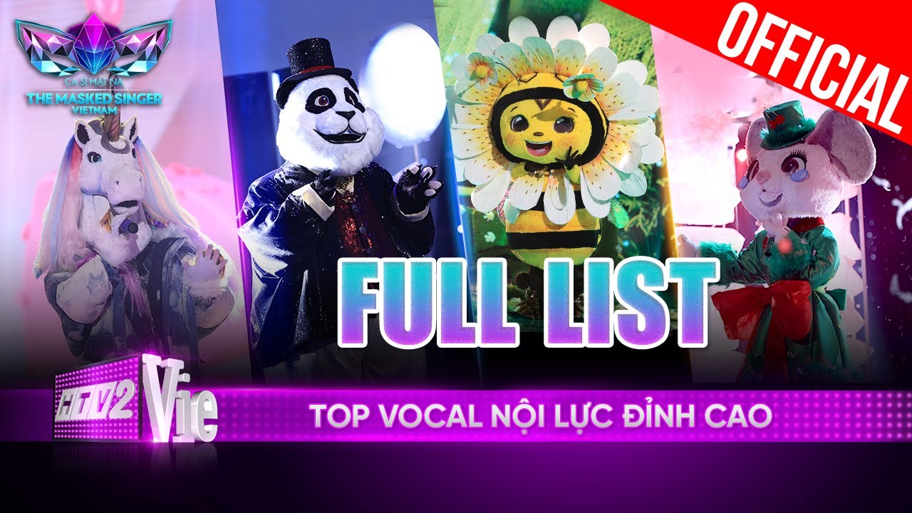 Top vocal nội lưc đỉnh cao nghe là khiến trái tim xuyến xao | The Masked Singer Vietnam 2023