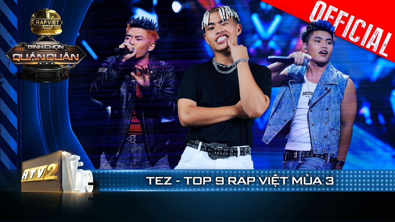 Từng chỉ nhận 1 chọn, Tez chứng minh năng lực tiến thẳng Chung Kết – Bình Chọn Ngay | Rap Việt 2023