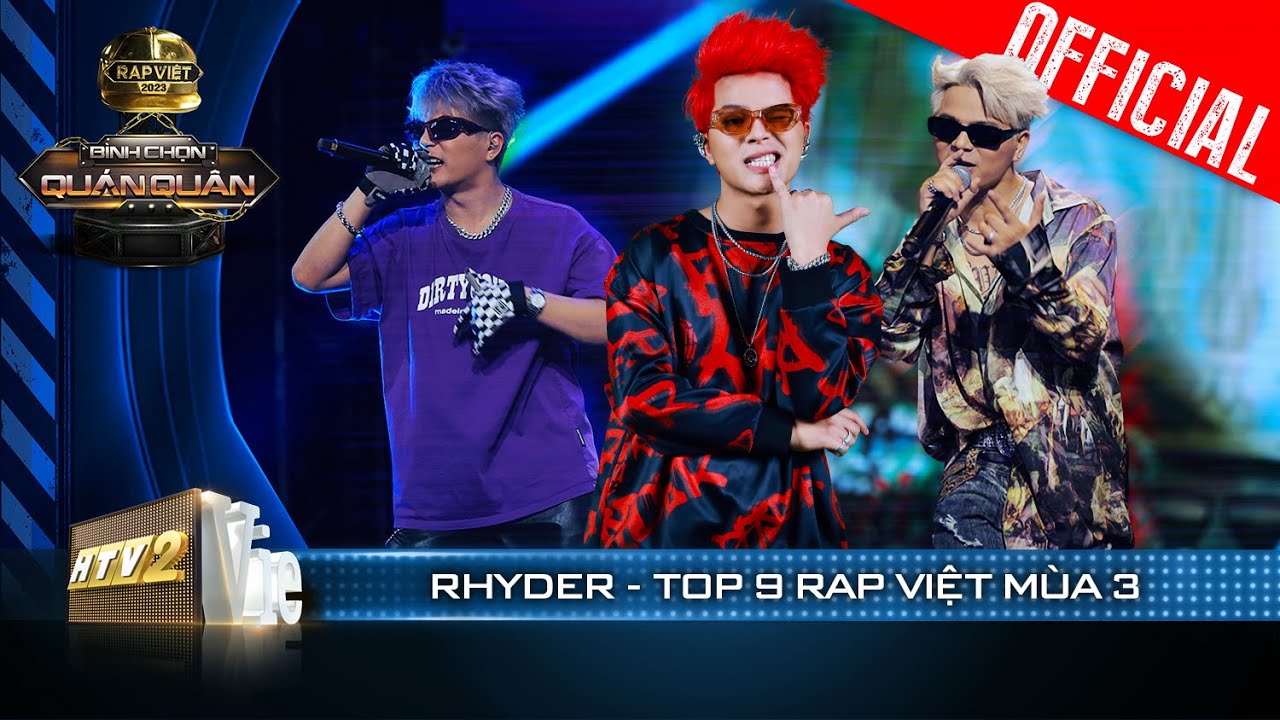 RHYDER chinh phục trái tim người nghe bằng sự nỗ lực sau 3 vòng – Bình Chọn Ngay | Rap Việt 2023