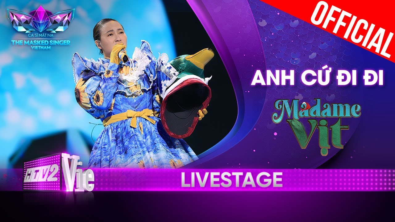Madame Vịt lộ diện hát hit Anh Cứ Đi Đi của Hari Won| The Masked Singer Vietnam 2023 [LiveStage]
