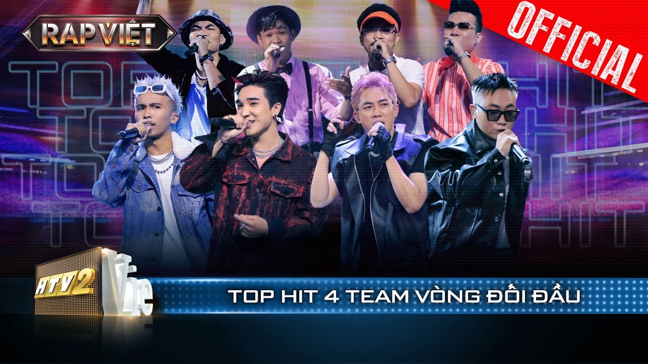 Top bản rap hay đỉnh, đậm màu sắc 4 team Vòng Đối Đầu|Rap Việt 2023