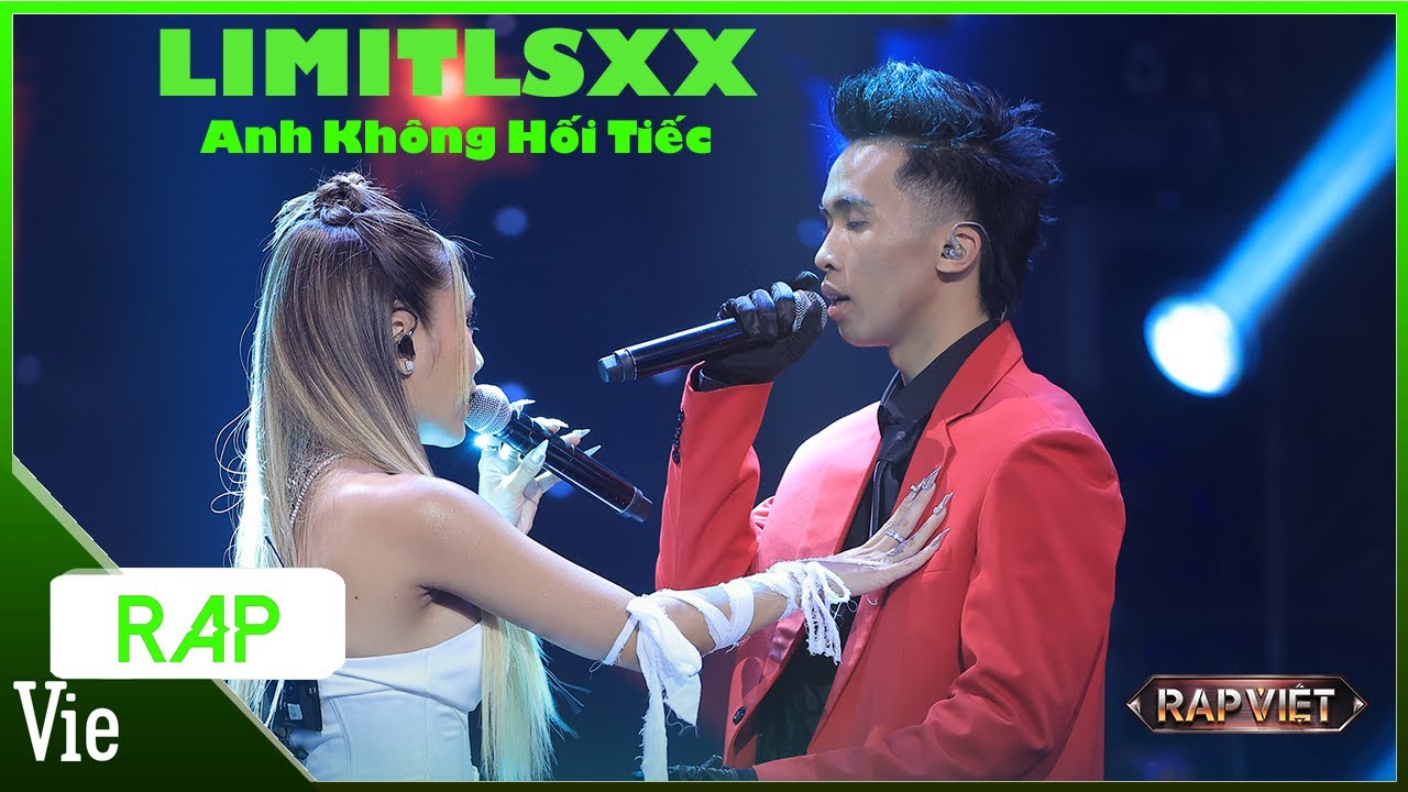 Anh Không Hối Tiếc - LIMITLSXX | Rap Việt Mùa 3 Live Stage