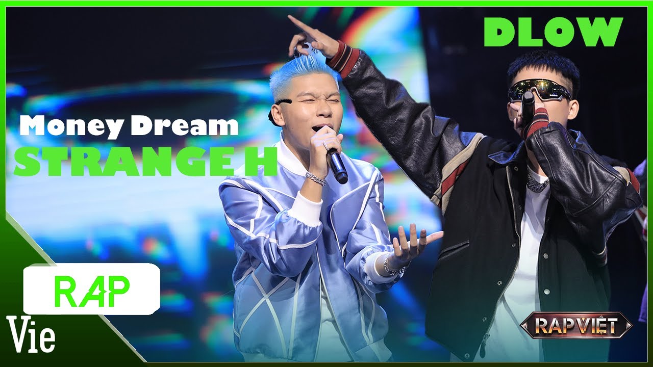 MONEY DREAM - DLOW x STRANGEH | Rap Việt Mùa 3 Live Stage