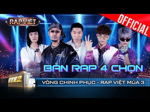 Top bản rap ẵm ngay 4 chọn khiến dàn HLV đấu nhau căng não|Rap Việt Mùa 3