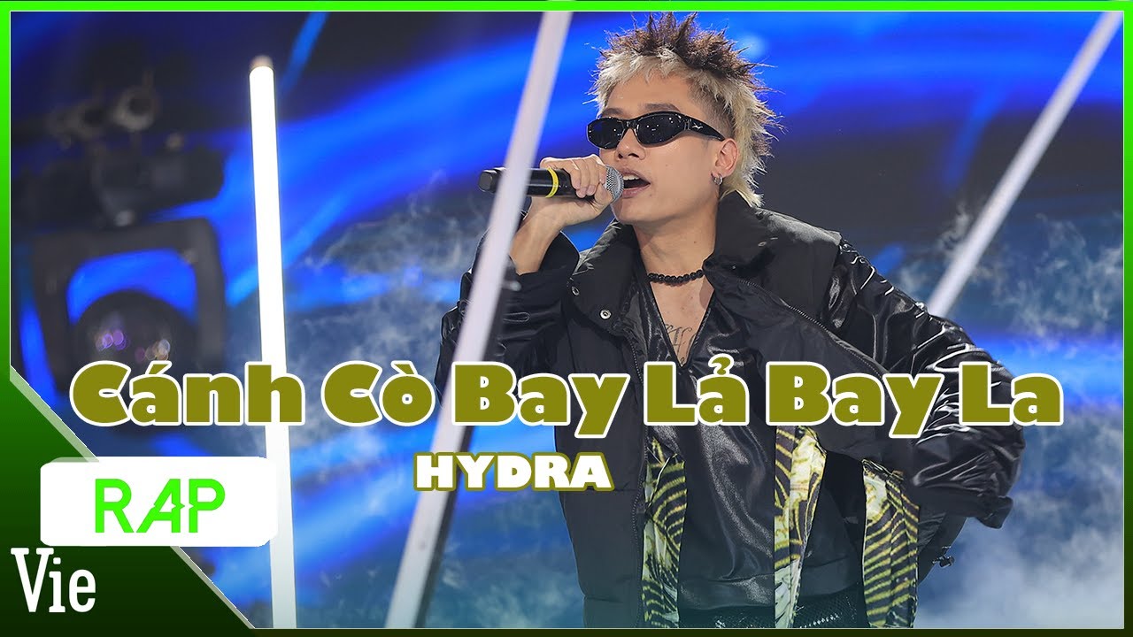 ViePaparazzi | Cánh Cò Bay Lả Bay La – HYDRA | Rap Việt Mùa 3 Live Stage