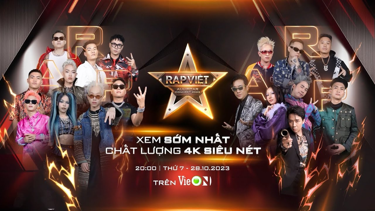 [Trailer] Đón xem Rap Việt All-Star Concert 2023 vào 28/10/2023 trên siêu ứng dụng giải trí VieON